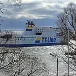 アパート Sunset - Flotylla - Nowoczesne Mieszkanie Z Widokiem Na Port, Prywatny Parking, Blisko Mariny Jachtowej, Park Zdrojowy シフィノウイシチェ