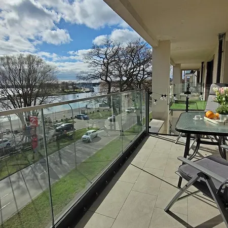 Sunset - Flotylla - Nowoczesne Mieszkanie Z Widokiem Na Port, Prywatny Parking, Blisko Mariny Jachtowej, Park Zdrojowy