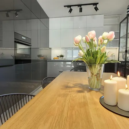 Sunset - Flotylla - Nowoczesne Mieszkanie Z Widokiem Na Port, Prywatny Parking, Blisko Mariny Jachtowej, Park Zdrojowy アパート