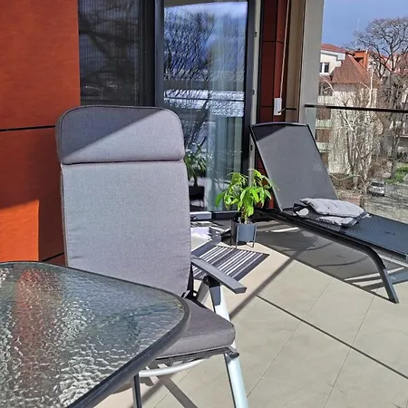 Sunset - Flotylla - Nowoczesne Mieszkanie Z Widokiem Na Port, Prywatny Parking, Blisko Mariny Jachtowej, Park Zdrojowy アパート